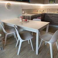 Tavolo allungabile + 4 sedie