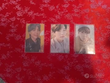 yoongi BTS photocard