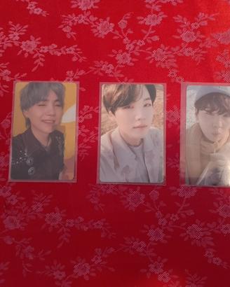 yoongi BTS photocard