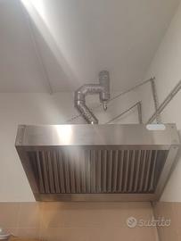 Cappa in acciaio inox