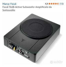 Nuovo Focale ISUB Active Subwoofer Amplificatore 
