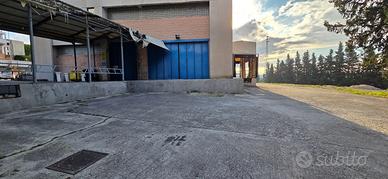 Capannone con piano di carico