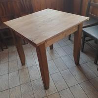 8 tavoli legno grezzo 