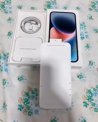 Scatola (no telefono) iPhone 14 plus blu completa