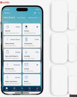 Aqara Sensore per Porte e Finestre 3-Pack, Richied