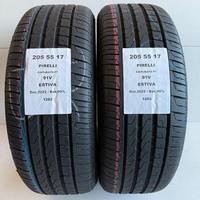 2 gomme 205 55 17 pirelli a1283