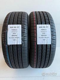 2 gomme 205 55 17 pirelli a1283