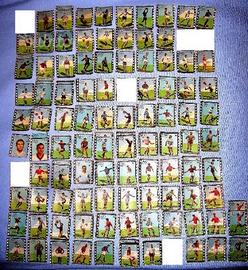 Figurine calciatori tuttocalcio cicogna 1949/50