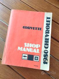 Manuale originale Corvette Chevrolet 1980