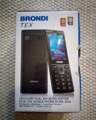 Brondi Tex Telefono Cellulare Dual Sim