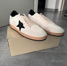 Scarpe golden goose ballstar nere e bianche 43