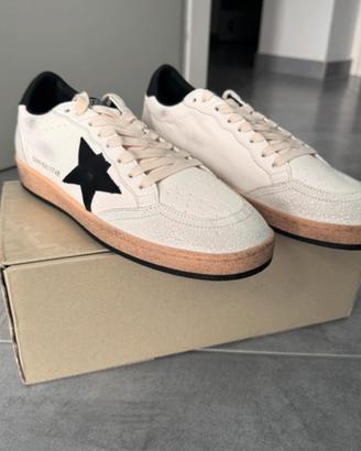 Scarpe golden goose ballstar nere e bianche 43