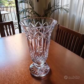 Vaso in cristallo boemia