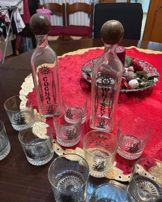 Servzio cognac e whisky