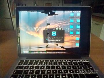Macbook Pro 13 A1502 display rotto.