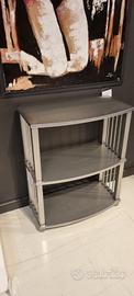 ETAGERE VERNICIATO GRIGIO