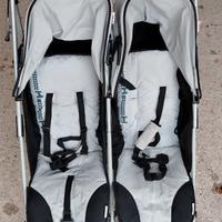 passeggino gemellare turbo duo della hauck