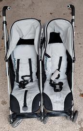 passeggino gemellare turbo duo della hauck