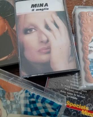 VECCHIE CASSETTE STEREO MUSICASSETTE VINTAGE MINA