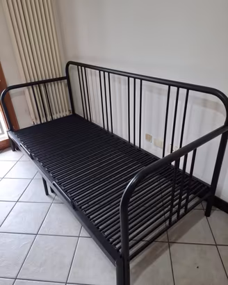Struttura Divano letto , Ikea nero 80 x 200 cm