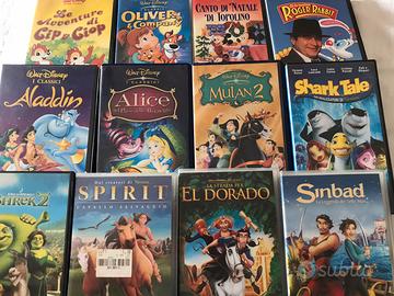 16 Video cassette VHS cartoni animati