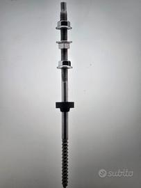 Staffe Fischer acciaio inox per pannelli solari 