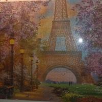 Puzzle Parigi 50x70 con cornice a giorno