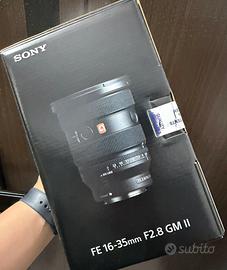 SONY 16-35 GM ii NUOVO