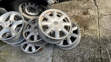 Cerchi in lega mini e bmw x 5