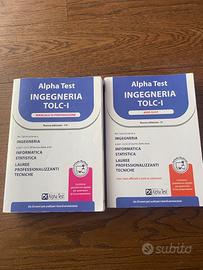 2 libri Alpha Test Tolc - I ingegneria