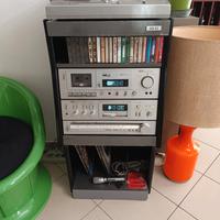 Stereo Akay con puntina nuova Audio Tecnica 