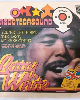 Barry White – You're the First 45 giri