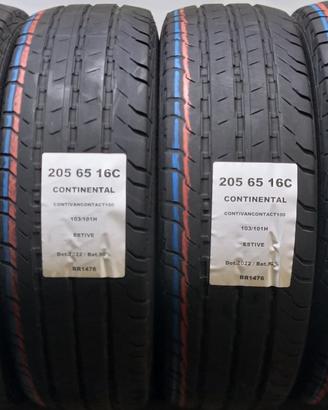 4 GOMME 205 65 16C CONTINENTAL BR1476