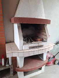 barbecue forno griglia muratura esterno