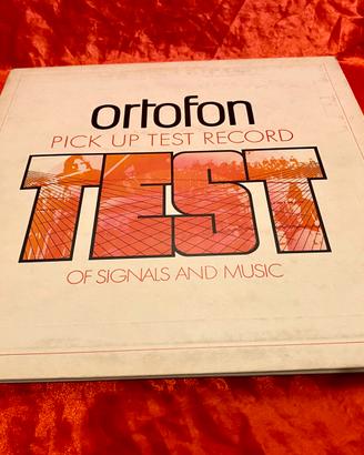 Ortofon disco vinile Test testina/impianto  hi-fi