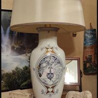 Lampada porcellana 70’/80’ Michelangelo Papuzza