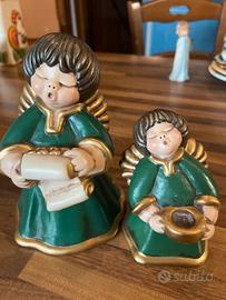 Due statuette angioletti Thun