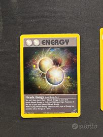 Miracle Energy Holo set neo destiny ENG
