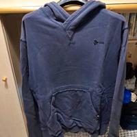 Felpa blu con cappuccio e tascone Diesel L