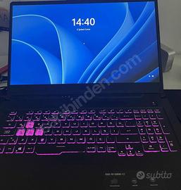 Asus tuf F17 - FX706Li Gaming Notebook