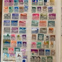 lotto francobolli israele