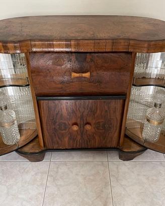 Mobile Bar Servant con giradischi vintage