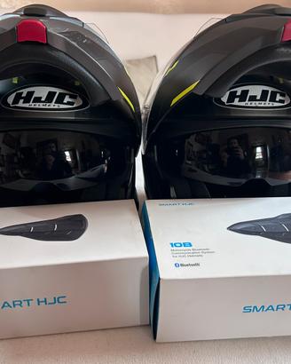 Casco modulare  HJC I90 + auricolari Sena