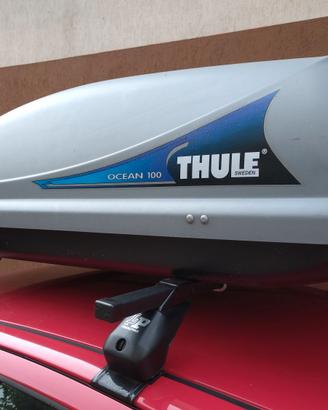 Box Thule Ocean 100 (360 LT) + Barre La Prealpina
