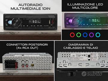 Autoradio USB Bluetooth SD