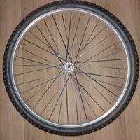 Ruota +copertone bici 26"