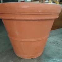 Vaso Grande Resina effetto Cotto