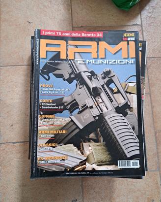 lotto riviste armi e munizioni