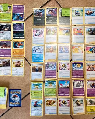 Lotto 129 Carte Pokémon TCG Italiano Spada e Scudo