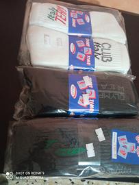 10 DOZZINE DI CALZINI TENNIS COLORI ASSORTITI 